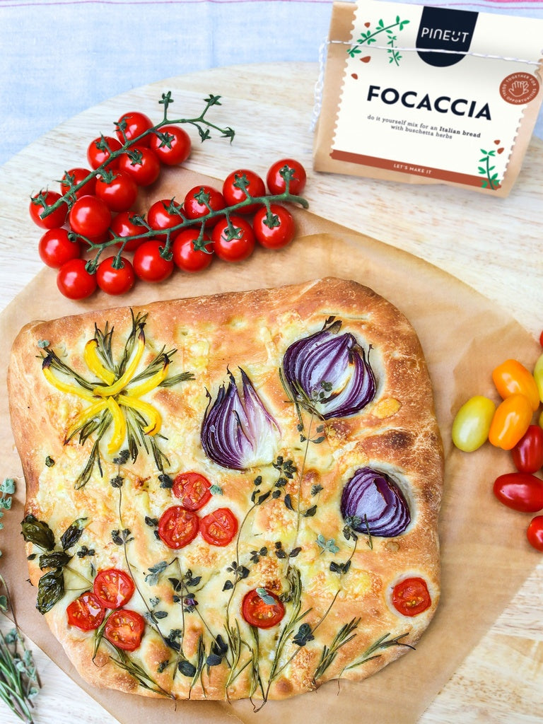 Focaccia-tomaat