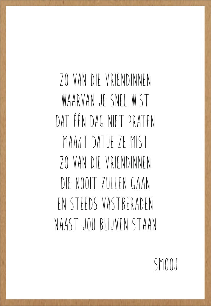 Smooj Zo van die Vriendinnen