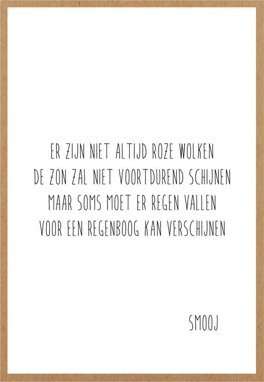 Smooj Er zijn Niet altijd Roze Wolken
