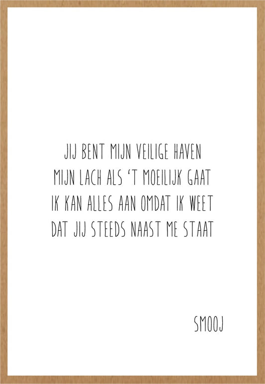 Smooj Jij bent mijn Veilige Haven