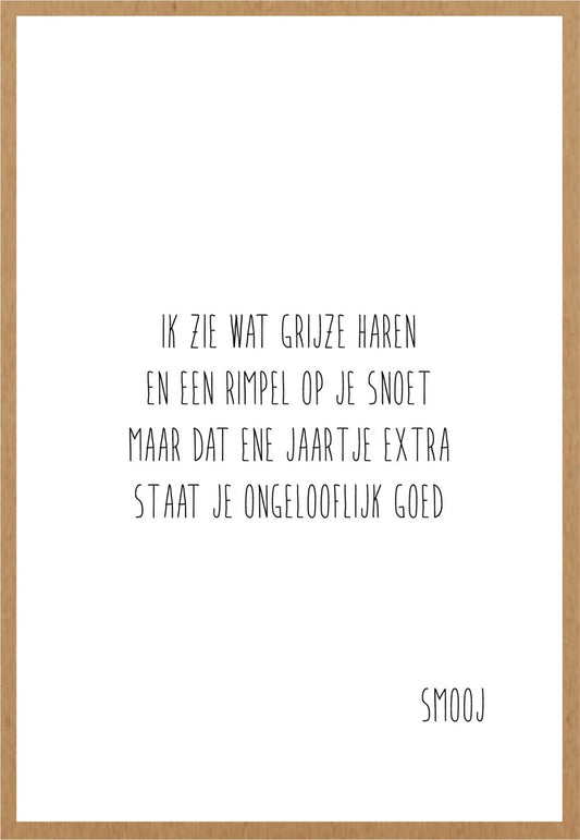Smooj Ik zie wat Grijze Haren