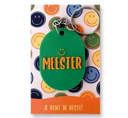 KP Sleutelhanger Meester