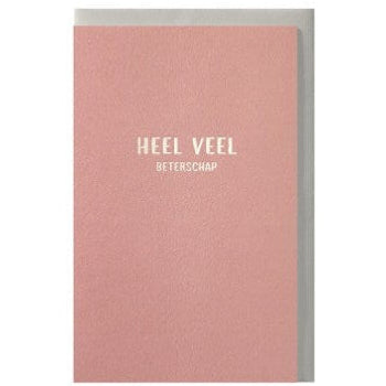 Papette Heel veel Beterschap