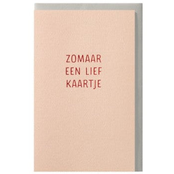Papette Zomaar een Lief Kaartje