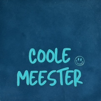 Yett Tegeltje 'Coole meester'