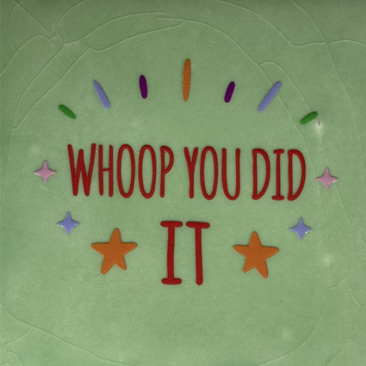 Yett Tegeltje 'Whoop you did it'