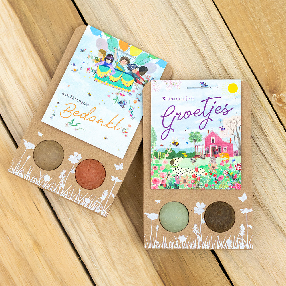 Blossombs Weggeefcadeautje '1001 bloemetjes - Bedankt'