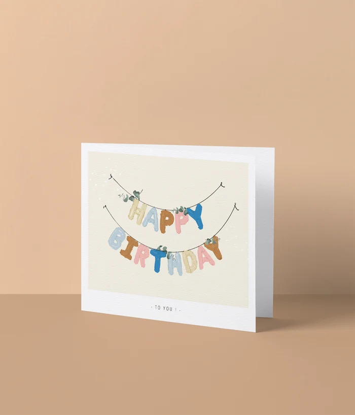 Studio Mie 'Happy Birthday To You' balonnen