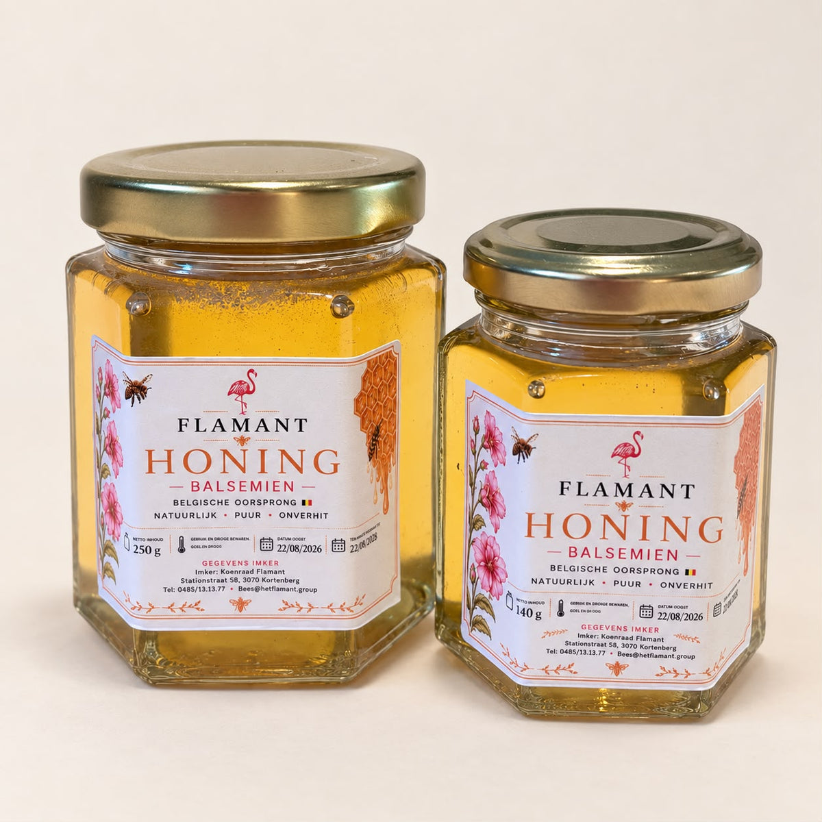 Honing Flamant- Balsemien 250gr