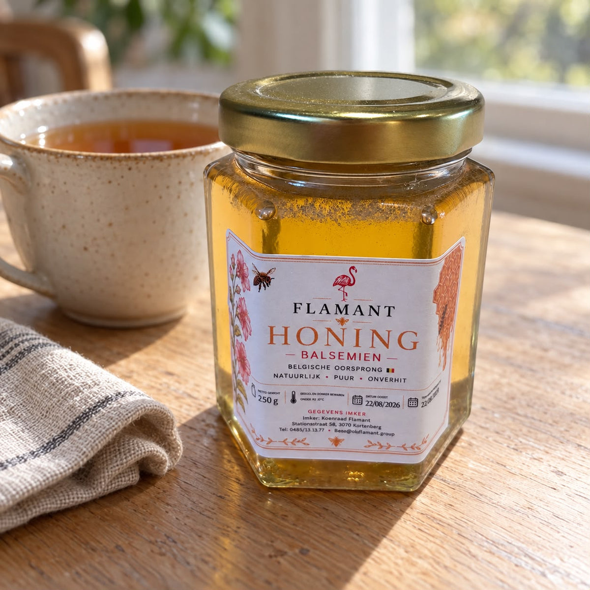 Honing Flamant- Balsemien 250gr