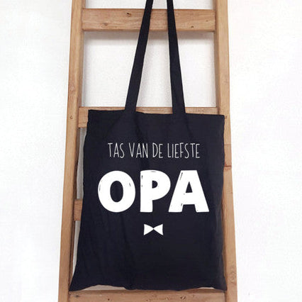 MIEKinvorm Tote Bag 'Liefste Opa'