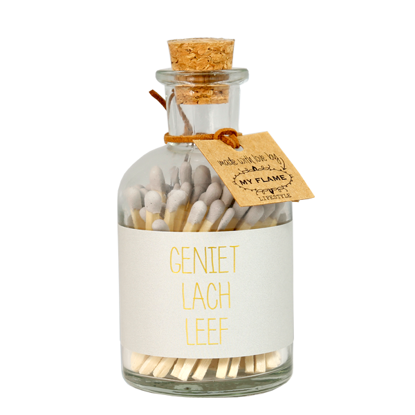 My Flame Lucifers - Geniet, Lach, Leef