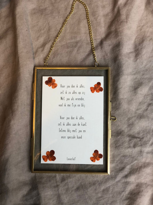 Lieverlief Lijstje 'Voor jou doe ik alles'