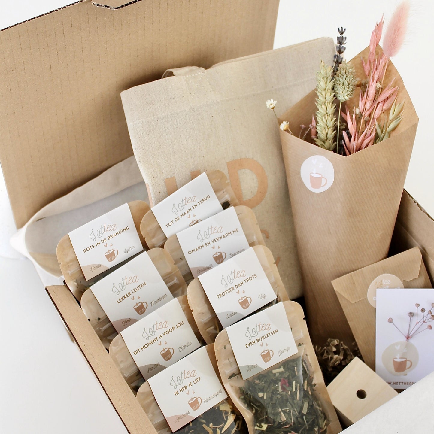 Thee Giftbox Deluxe 'Gevuld met Liefde'