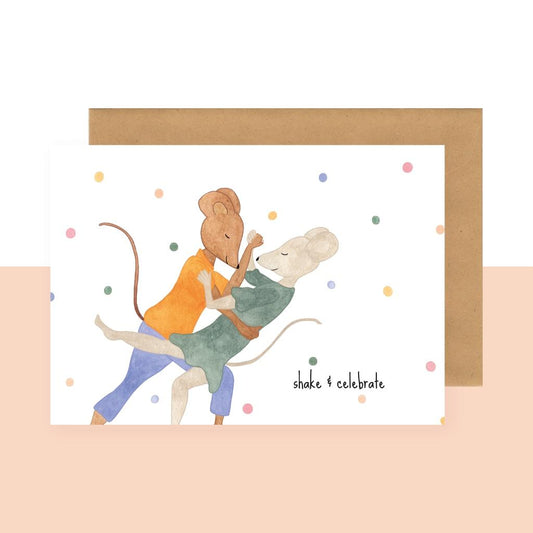Studio Bertha Shake & celebrate
