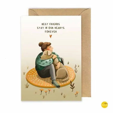 Illustra'lies Best Friends Stay in our Hearts Forever