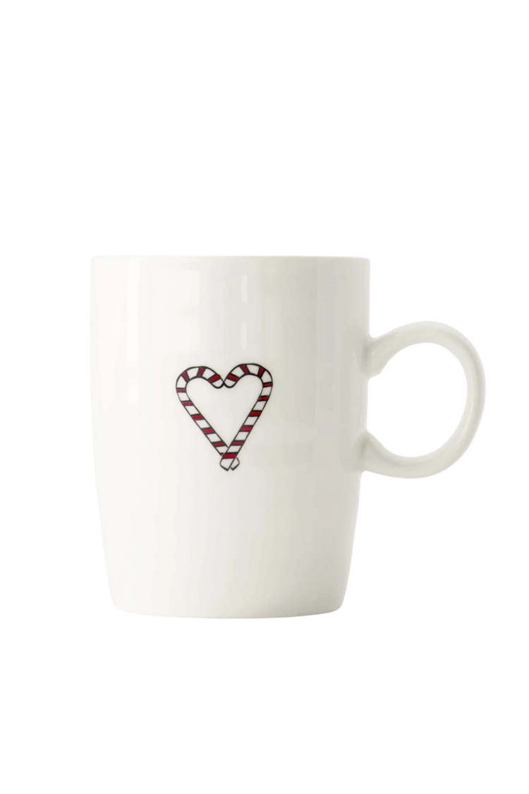 Zusss Theemok Hart donkerrood